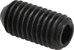 Holo-Krome - 1/2-13 UNC, 1" OAL, Cup Point Set Screw - Grade 8 Alloy Steel, 1/4" Key - Americas Industrial Supply