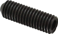 Holo-Krome - 1/2-13 UNC, 1-1/2" OAL, Cup Point Set Screw - Grade 8 Alloy Steel, 1/4" Key - Americas Industrial Supply