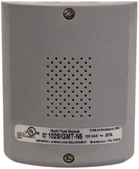 Edwards Signaling - 120 VAC, Base Mount Signal Combination Tone Card - 3R, 4X NEMA Rated, IP54 Ingress Rating, 0.05 Amp, 79 dB at 10 Ft. to 89 dB at 1m Adjustable Output, For Use with 102 Series Stacklights - Americas Industrial Supply
