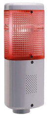 Edwards Signaling - LED Lamp, Amber, Green, Red, Flashing and Steady, Stackable Tower Light Module - 120 VAC, 0.12 Amp, IP65 Ingress Rating, 3R, 4X NEMA Rated, Pipe Mount - Americas Industrial Supply
