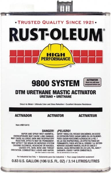 Rust-Oleum - 1 Gal Can Activator - Americas Industrial Supply