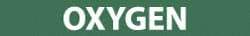 NMC - Pipe Marker with Oxygen Legend and No Graphic - 1-1/2 to 2" Pipe Outside Diam, White on Green - Americas Industrial Supply