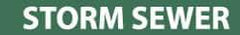 NMC - Pipe Marker with Storm Sewer Legend and No Graphic - 3/4 to 1-1/4" Pipe Outside Diam, White on Green - Americas Industrial Supply