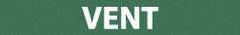 NMC - Pipe Marker with Vent Legend and No Graphic - 3/4 to 1-1/4" Pipe Outside Diam, White on Green - Americas Industrial Supply