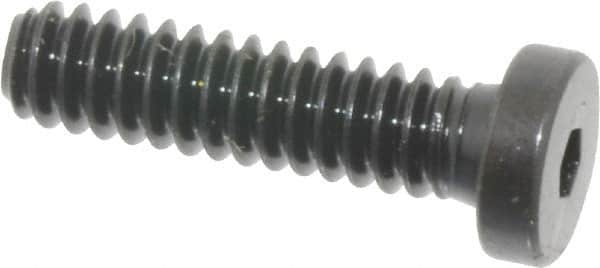 Holo-Krome - #10-24 UNC Hex Socket Drive, Low Socket Cap Screw - Alloy Steel, Black Oxide Finish, Fully Threaded, 3/4" Length Under Head - Americas Industrial Supply