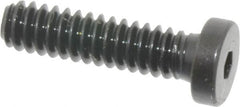 Holo-Krome - #10-24 UNC Hex Socket Drive, Low Socket Cap Screw - Alloy Steel, Black Oxide Finish, Fully Threaded, 3/4" Length Under Head - Americas Industrial Supply