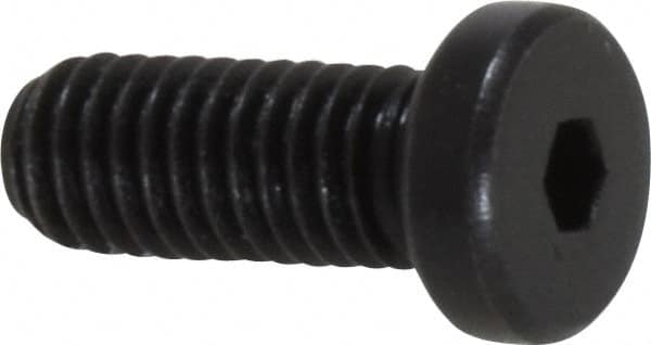 Holo-Krome - #10-32 UNF Hex Socket Drive, Low Socket Cap Screw - Alloy Steel, Black Oxide Finish, Fully Threaded, 1/2" Length Under Head - Americas Industrial Supply