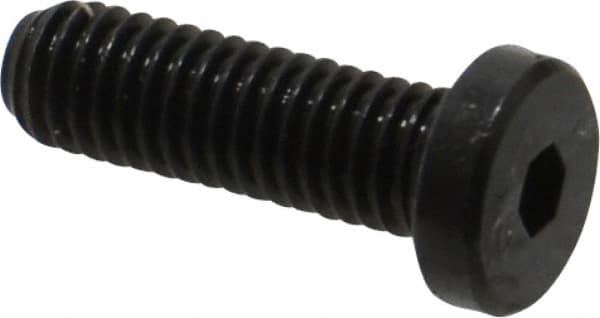 Holo-Krome - #10-32 UNF Hex Socket Drive, Low Socket Cap Screw - Alloy Steel, Black Oxide Finish, Fully Threaded, 5/8" Length Under Head - Americas Industrial Supply
