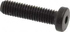Holo-Krome - #10-32 UNF Hex Socket Drive, Low Socket Cap Screw - Alloy Steel, Black Oxide Finish, Fully Threaded, 3/4" Length Under Head - Americas Industrial Supply