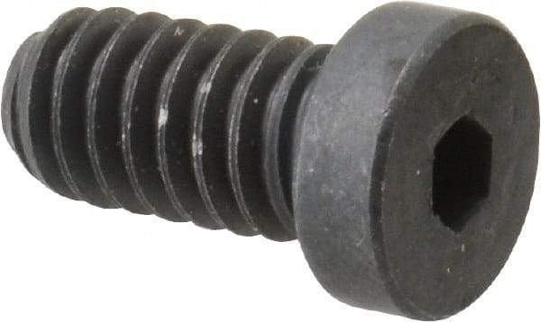 Holo-Krome - 1/4-20 UNC Hex Socket Drive, Low Socket Cap Screw - Alloy Steel, Black Oxide Finish, Fully Threaded, 1/2" Length Under Head - Americas Industrial Supply