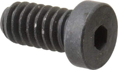 Holo-Krome - 1/4-20 UNC Hex Socket Drive, Low Socket Cap Screw - Alloy Steel, Black Oxide Finish, Fully Threaded, 1/2" Length Under Head - Americas Industrial Supply