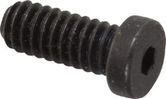 Holo-Krome - 1/4-20 UNC Hex Socket Drive, Low Socket Cap Screw - Alloy Steel, Black Oxide Finish, Fully Threaded, 5/8" Length Under Head - Americas Industrial Supply