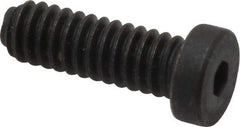 Holo-Krome - 1/4-20 UNC Hex Socket Drive, Low Socket Cap Screw - Alloy Steel, Black Oxide Finish, Fully Threaded, 3/4" Length Under Head - Americas Industrial Supply