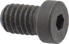 Holo-Krome - 5/16-18 UNC Hex Socket Drive, Low Socket Cap Screw - Alloy Steel, Black Oxide Finish, Fully Threaded, 1/2" Length Under Head - Americas Industrial Supply