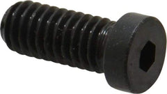 Holo-Krome - 5/16-18 UNC Hex Socket Drive, Low Socket Cap Screw - Alloy Steel, Black Oxide Finish, Fully Threaded, 3/4" Length Under Head - Americas Industrial Supply