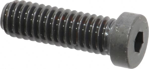Holo-Krome - 5/16-18 UNC Hex Socket Drive, Low Socket Cap Screw - Alloy Steel, Black Oxide Finish, Fully Threaded, 1" Length Under Head - Americas Industrial Supply
