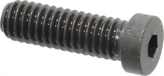 Holo-Krome - 5/16-18 UNC Hex Socket Drive, Low Socket Cap Screw - Alloy Steel, Black Oxide Finish, Fully Threaded, 1" Length Under Head - Americas Industrial Supply