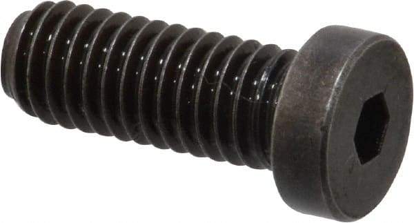 Holo-Krome - 3/8-16 UNC Hex Socket Drive, Low Socket Cap Screw - Alloy Steel, Black Oxide Finish, Fully Threaded, 1" Length Under Head - Americas Industrial Supply