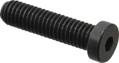 Holo-Krome - 3/8-16 UNC Hex Socket Drive, Low Socket Cap Screw - Alloy Steel, Black Oxide Finish, Fully Threaded, 1-1/2" Length Under Head - Americas Industrial Supply