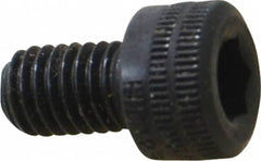 Holo-Krome - M5x0.80 Metric Coarse Hex Socket Drive, Socket Cap Screw - Grade 12.9 Alloy Steel, Black Oxide Finish, Fully Threaded, 8mm Length Under Head - Americas Industrial Supply