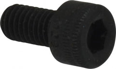 Holo-Krome - M5x0.80 Metric Coarse Hex Socket Drive, Socket Cap Screw - Grade 12.9 Alloy Steel, Black Oxide Finish, Fully Threaded, 10mm Length Under Head - Americas Industrial Supply