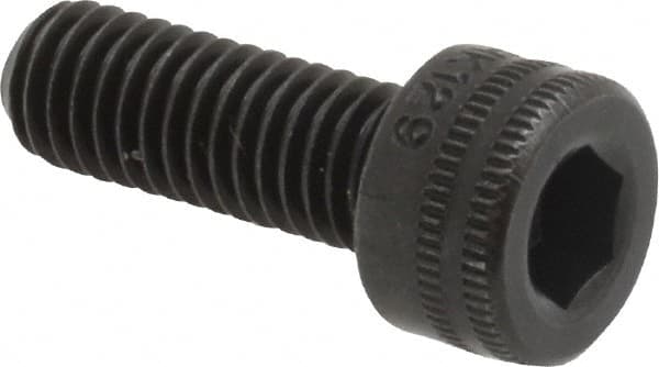 Holo-Krome - M5x0.80 Metric Coarse Hex Socket Drive, Socket Cap Screw - Grade 12.9 Alloy Steel, Black Oxide Finish, Fully Threaded, 14mm Length Under Head - Americas Industrial Supply