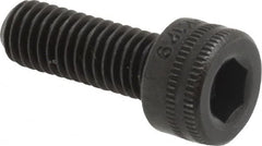 Holo-Krome - M5x0.80 Metric Coarse Hex Socket Drive, Socket Cap Screw - Grade 12.9 Alloy Steel, Black Oxide Finish, Fully Threaded, 14mm Length Under Head - Americas Industrial Supply