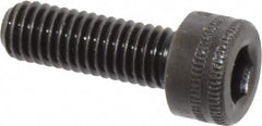 Holo-Krome - M5x0.80 Metric Coarse Hex Socket Drive, Socket Cap Screw - Grade 12.9 Alloy Steel, Black Oxide Finish, Fully Threaded, 15mm Length Under Head - Americas Industrial Supply
