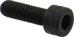 Holo-Krome - M5x0.80 Metric Coarse Hex Socket Drive, Socket Cap Screw - Grade 12.9 Alloy Steel, Black Oxide Finish, Fully Threaded, 16mm Length Under Head - Americas Industrial Supply
