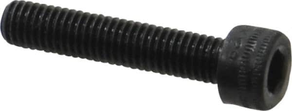 Holo-Krome - M5x0.80 Metric Coarse Hex Socket Drive, Socket Cap Screw - Grade 12.9 Alloy Steel, Black Oxide Finish, Fully Threaded, 25mm Length Under Head - Americas Industrial Supply