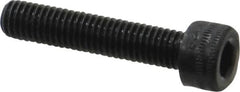 Holo-Krome - M5x0.80 Metric Coarse Hex Socket Drive, Socket Cap Screw - Grade 12.9 Alloy Steel, Black Oxide Finish, Fully Threaded, 25mm Length Under Head - Americas Industrial Supply