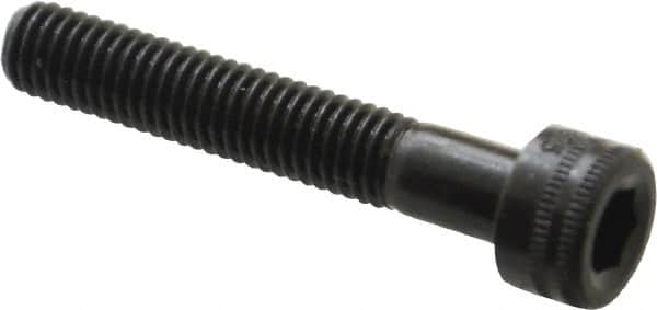 Holo-Krome - M5x0.80 Metric Coarse Hex Socket Drive, Socket Cap Screw - Grade 12.9 Alloy Steel, Black Oxide Finish, Fully Threaded, 30mm Length Under Head - Americas Industrial Supply