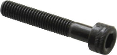 Holo-Krome - M5x0.80 Metric Coarse Hex Socket Drive, Socket Cap Screw - Grade 12.9 Alloy Steel, Black Oxide Finish, Fully Threaded, 30mm Length Under Head - Americas Industrial Supply