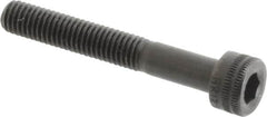 Holo-Krome - M5x0.80 Metric Coarse Hex Socket Drive, Socket Cap Screw - Grade 12.9 Alloy Steel, Black Oxide Finish, Partially Threaded, 35mm Length Under Head - Americas Industrial Supply