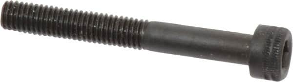 Holo-Krome - M5x0.80 Metric Coarse Hex Socket Drive, Socket Cap Screw - Grade 12.9 Alloy Steel, Black Oxide Finish, Partially Threaded, 40mm Length Under Head - Americas Industrial Supply