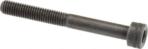 Holo-Krome - M5x0.80 Metric Coarse Hex Socket Drive, Socket Cap Screw - Grade 12.9 Alloy Steel, Black Oxide Finish, Partially Threaded, 45mm Length Under Head - Americas Industrial Supply