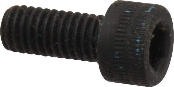 Holo-Krome - M6x1.00 Metric Coarse Hex Socket Drive, Socket Cap Screw - Grade 12.9 Alloy Steel, Black Oxide Finish, Fully Threaded, 14mm Length Under Head - Americas Industrial Supply