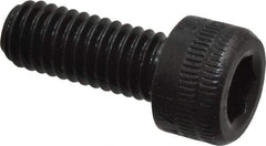 Holo-Krome - M6x1.00 Metric Coarse Hex Socket Drive, Socket Cap Screw - Grade 12.9 Alloy Steel, Black Oxide Finish, Fully Threaded, 15mm Length Under Head - Americas Industrial Supply