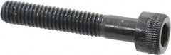 Holo-Krome - M6x1.00 Metric Coarse Hex Socket Drive, Socket Cap Screw - Grade 12.9 Alloy Steel, Black Oxide Finish, Partially Threaded, 35mm Length Under Head - Americas Industrial Supply
