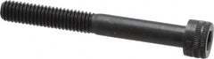 Holo-Krome - M6x1.00 Metric Coarse Hex Socket Drive, Socket Cap Screw - Grade 12.9 Alloy Steel, Black Oxide Finish, Partially Threaded, 50mm Length Under Head - Americas Industrial Supply