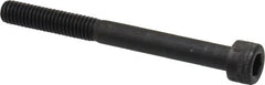 Holo-Krome - M6x1.00 Metric Coarse Hex Socket Drive, Socket Cap Screw - Grade 12.9 Alloy Steel, Black Oxide Finish, Partially Threaded, 60mm Length Under Head - Americas Industrial Supply