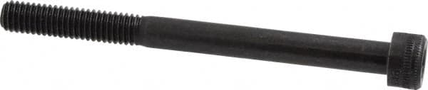 Holo-Krome - M6x1.00 Metric Coarse Hex Socket Drive, Socket Cap Screw - Grade 12.9 Alloy Steel, Black Oxide Finish, Partially Threaded, 70mm Length Under Head - Americas Industrial Supply
