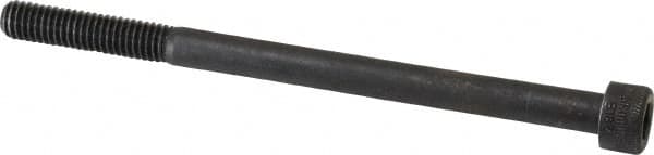 Holo-Krome - M6x1.00 Metric Coarse Hex Socket Drive, Socket Cap Screw - Grade 12.9 Alloy Steel, Black Oxide Finish, Partially Threaded, 90mm Length Under Head - Americas Industrial Supply