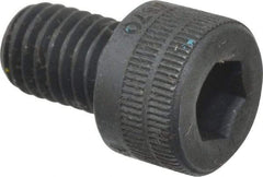 Holo-Krome - M8x1.25 Metric Coarse Hex Socket Drive, Socket Cap Screw - Grade 12.9 Alloy Steel, Black Oxide Finish, Fully Threaded, 12mm Length Under Head - Americas Industrial Supply