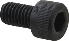 Holo-Krome - M8x1.25 Metric Coarse Hex Socket Drive, Socket Cap Screw - Grade 12.9 Alloy Steel, Black Oxide Finish, Fully Threaded, 14mm Length Under Head - Americas Industrial Supply