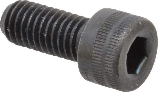 Holo-Krome - M8x1.25 Metric Coarse Hex Socket Drive, Socket Cap Screw - Grade 12.9 Alloy Steel, Black Oxide Finish, Fully Threaded, 18mm Length Under Head - Americas Industrial Supply