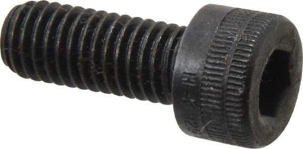 Holo-Krome - M8x1.25 Metric Coarse Hex Socket Drive, Socket Cap Screw - Grade 12.9 Alloy Steel, Black Oxide Finish, Fully Threaded, 20mm Length Under Head - Americas Industrial Supply