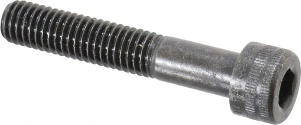 Holo-Krome - M8x1.25 Metric Coarse Hex Socket Drive, Socket Cap Screw - Grade 12.9 Alloy Steel, Black Oxide Finish, Partially Threaded, 45mm Length Under Head - Americas Industrial Supply