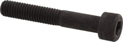 Holo-Krome - M8x1.25 Metric Coarse Hex Socket Drive, Socket Cap Screw - Grade 12.9 Alloy Steel, Black Oxide Finish, Partially Threaded, 50mm Length Under Head - Americas Industrial Supply