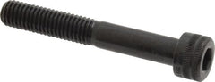 Holo-Krome - M8x1.25 Metric Coarse Hex Socket Drive, Socket Cap Screw - Grade 12.9 Alloy Steel, Black Oxide Finish, Partially Threaded, 55mm Length Under Head - Americas Industrial Supply